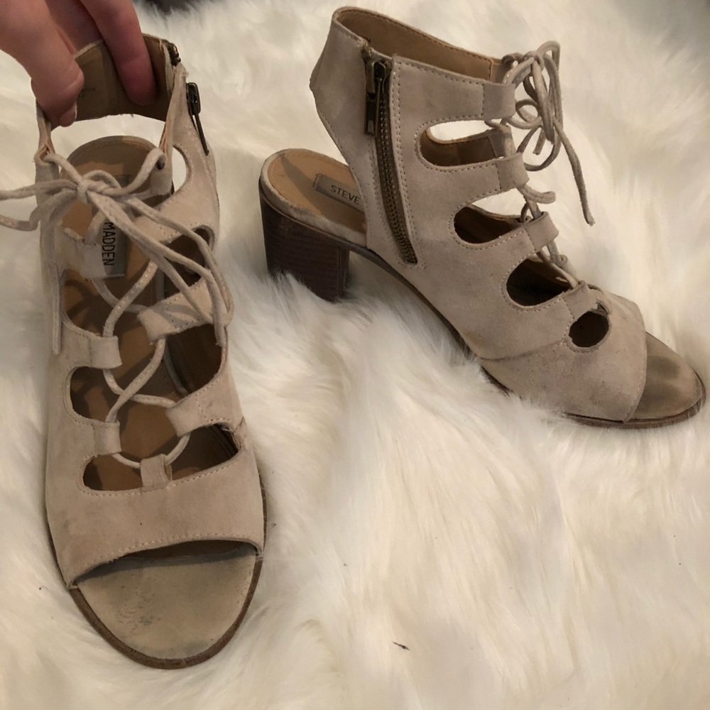 Steve Madden block heels